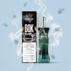 Schweiz Großhandel AL FAKHER CROWN BAR CLOUD-X 60K Züge Crystal Glow Dual Modus
