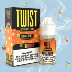 Schweiz Großhandel Twist Salt E-Liquid 2x30ml Gelber Pfirsich Zitrone 35/50mg