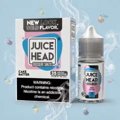 Schweiz Großhandel Juice Head Salt 30mL süßer Kuchenteig 35mg/50mg Nikotinsalz