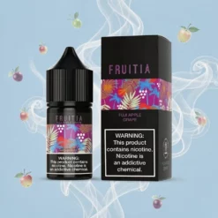 Schweiz Großhandel+Fruitia Salt+30ml+Fuji Apfel Traube+35mg/50mg+Produziert USA